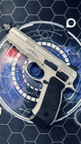 KJ CZ75 SP-01 Shadow Gas Blowback Gel Blaster - Urban Grey