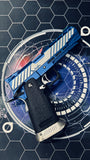 Custom Tokyo Marui / Dr Black "850 Shark" Hi Capa 5.1 Gas Pistol - Blue