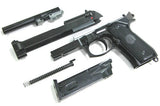 KJ M9A1 Full Metal Gas Blowback Gel Blaster - Black
