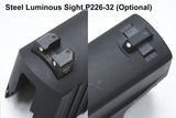 Guarder Aluminium CNC Slide Set for MARUI P226/E2 (Black/Late Ver. Marking)