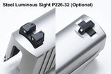Guarder Aluminium CNC Slide Set for MARUI P226/E2 (Matte Silver/Late Ver. Marking)