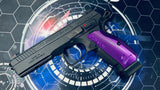 Custom KJ Works CZ Shadow 2 Gel Blaster - Purple Grips