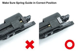 Guarder Aluminium CNC Slide Set for MARUI USP (9mm/Black)