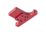 KJ Works Rear Sight Plate Optics Mount for CZ SP-01 (Red)