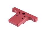 KJ Works Rear Sight Plate Optics Mount for CZ SP-01 (Red)