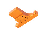 KJ Works Rear Sight Plate Optics Mount for CZ SP-01 (Orange)