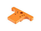 KJ Works Rear Sight Plate Optics Mount for CZ SP-01 (Orange)