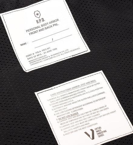 Biohazard Resident Evil 2 RPD Soft Armour Vest - Cosplay – Armoured Heaven