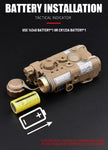 NGAL Tactical Flashlight Set w/20mm Rail/MLOK Remote Switch