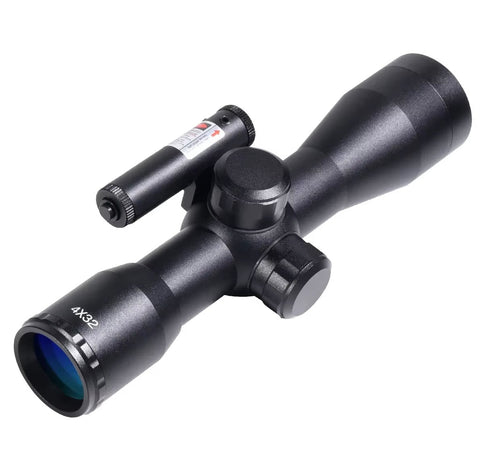 3-9x40mm Rifle Scope w/Laser