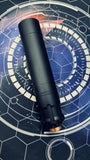 Ruger Obsidian Full Metal Mock Suppressor (14mm CCW) Black