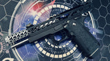 Custom Tokyo Marui / Dr Black Hi Capa 5.1 Gas Pistol - Type Y w/Geom Black + Silver