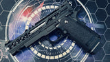 Custom Tokyo Marui / Dr Black Hi Capa 5.1 Gas Pistol - Type Y w/Geom Black + Silver