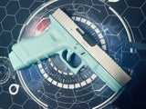 Guarder Glock G17 Custom II 5-Hole "Gucci" Robin Egg Blue Gen 3 Gel Blaster