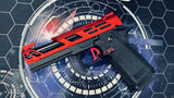 Custom Tokyo Marui Dr Black 901S Hi Capa 4.3 Gas Pistol - Red Orion Pax