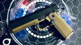 Custom Tokyo Marui / Guarder 4.3 Infinity Gas Pistol Gel Blaster - FDE/Black