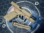 E&C Glock G19X Gen 5 Gel Blaster - Dark Earth