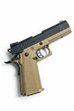 Custom Tokyo Marui / Guarder 4.3 Infinity Gas Pistol Gel Blaster - FDE/Black