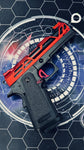 Custom Tokyo Marui Dr Black 901S Hi Capa 4.3 Gas Pistol - Red Orion Pax