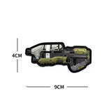 3D PVC Morale Velcro Patch