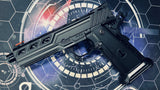 Custom Dr Black Hi Capa 5.1 Gas Pistol - Full Build Z Frame Black