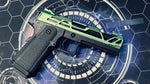Custom Tokyo Marui Dr Black 901S Hi Capa 4.3 Gas Pistol - Green