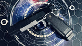 Custom Tokyo Marui 5.1 Gas Pistol Gel Blaster - Black/Silver