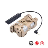 NGAL Tactical Flashlight Set w/20mm Rail/MLOK Remote Switch