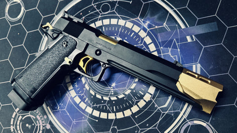 Custom Tokyo Marui Nine Ball Gold Edge Hi Capa 5.1 Gas Pistol