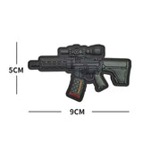 3D PVC Morale Velcro Patch