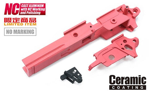Guarder Aluminium Frame for MARUI HI-CAPA 5.1 (Standard/NO Marking/Pink)