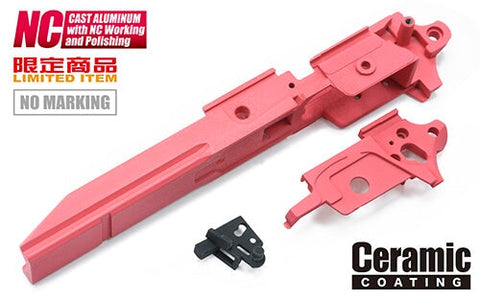 Guarder Aluminium Frame for MARUI HI-CAPA 5.1 (Goldmatch Type/NO Marking/Pink)