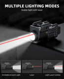FZ Shoot Weapon Flashlight w/Laser - Black