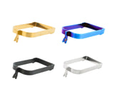 Dr. Black Steel Trigger Ring for TM Hi-CAPA - Silver