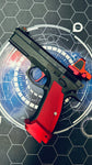 Custom KJ Works CZ75 Shadow 1 ACCU "Blood Angel" Gel Blaster