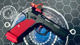 Custom KJ Works CZ75 Shadow 1 ACCU "Blood Angel" Gel Blaster