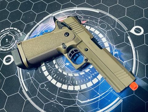 Guarder Custom Hi Capa 4.3 Ops-Tactical FDE Gas Pistol