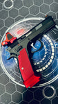 Custom KJ Works CZ75 Shadow 1 ACCU "Blood Angel" Gel Blaster