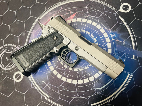 Custom Tokyo Marui / Guarder "Silver Fox" Hi Capa 4.3 Gas Pistol