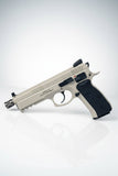 KJ CZ75 SP-01 Shadow Gas Blowback IPSC Dry Fire Blaster - Urban Grey