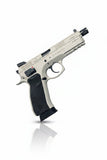 KJ CZ75 SP-01 Shadow Gas Blowback IPSC Dry Fire Blaster - Urban Grey