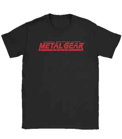 Metal Gear Solid MGS1 T Shirt XL-4XL Sizes