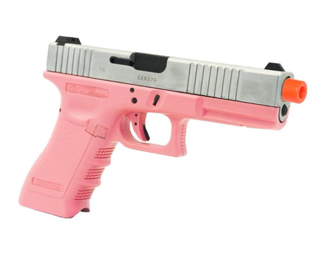 Guarder Glock G17 Custom II 5-Hole "Arcee" Pink Gen 3 Gel Blaster