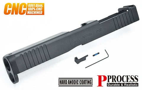 Guarder Aluminium CNC Slide for MARUI G17 Gen5 MOS (Black)