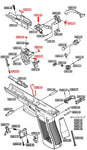 Guarder Enhanced Frame Spring Set for MARUI G17 Gen5 MOS