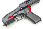 B&T USW-G17 Conversion Kit for MARUI G17 Gen5 MOS (Black)