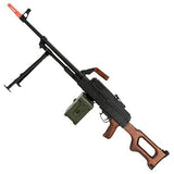 A&K PKM PK Squad Automatic Weapon GEL BLASTER Machine Gun (Furniture: Real Wood)