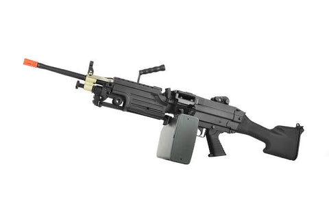 A&K Cybergun FN Licensed M249 MK2 MINIMI SAW FULL METAL GEL BLASTER AEG Machine Gun