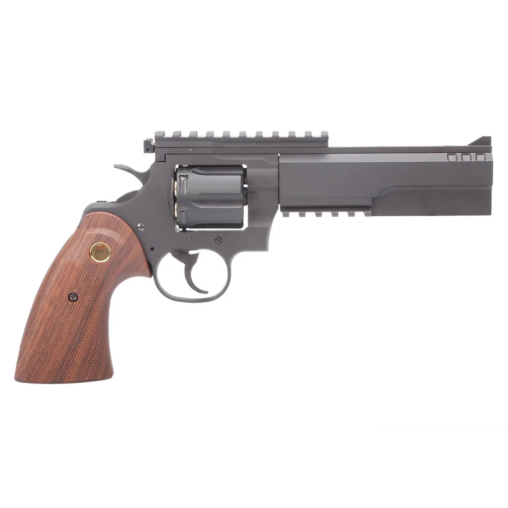 Python Evil America King Arms Python 357 Evil (Green Gas Version) – Black Gel Blaster Revo ...