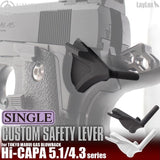 Nine Ball Hi-Capa 5.1/4.3 Custom Safety Lever (Single)